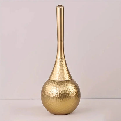 Luxury Toilet Brush with Sleek Metal Handle