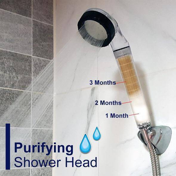 Purifying Shower Head Water Filter