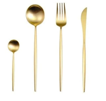 Premium 24-Piece Stainless Steel Flatware Set