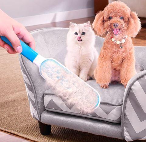 Pet Hair & Lint Removal Brush Tool