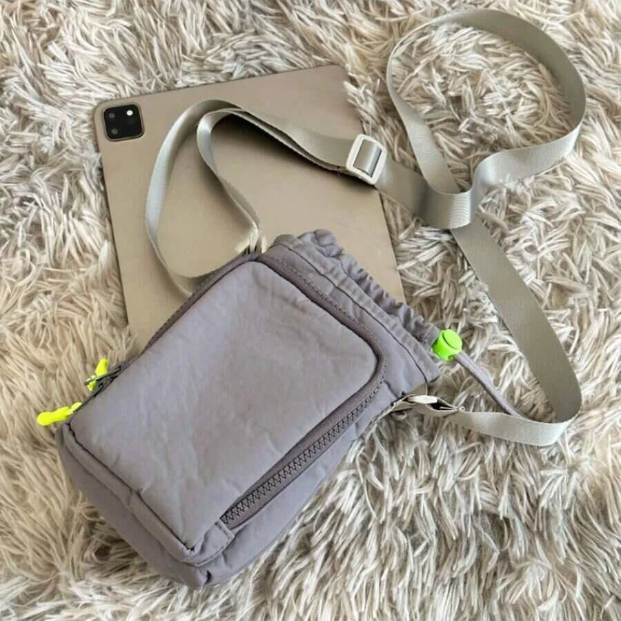 Insulated Cross Body Water Bottle Pouch