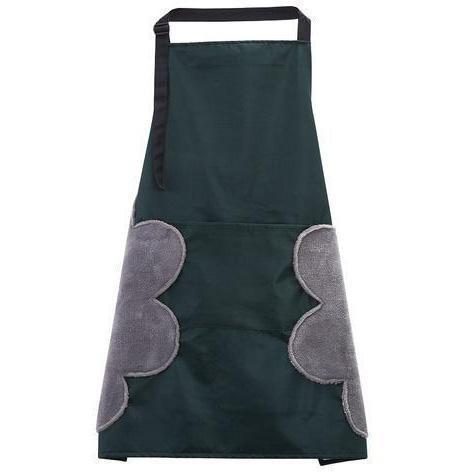 Practical Kitchen Apron with Built-in Towels