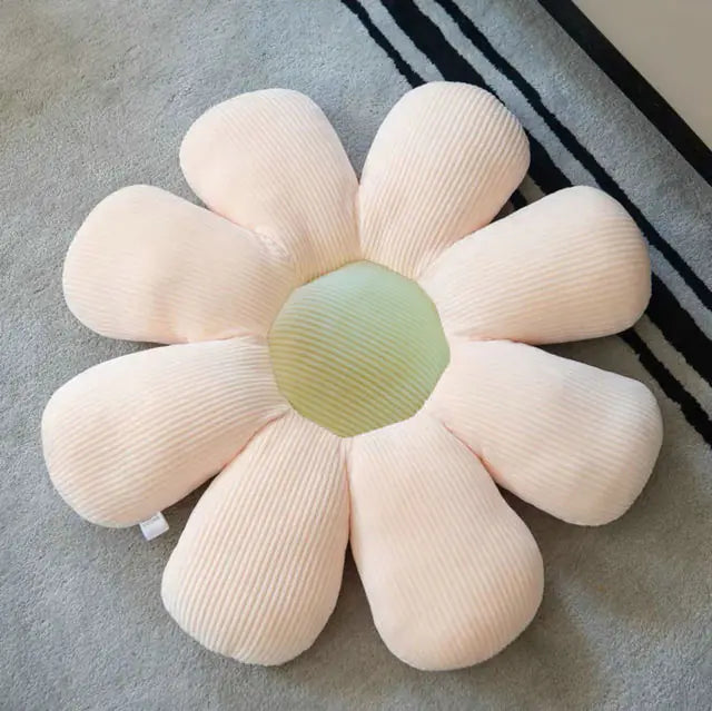 Soft Floral Pattern Seat Cushion