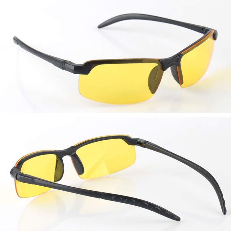 Anti Glare Night Vision Glasses with Yellow Tinted Lenses