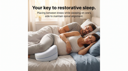 YeezLab™ Orthopedic Knee Pillow for Side Sleepers