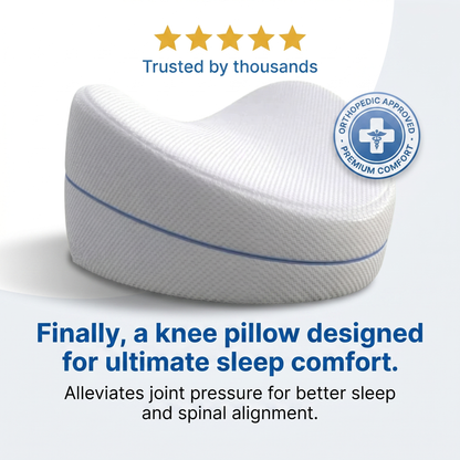 YeezLab™ Orthopedic Knee Pillow for Side Sleepers