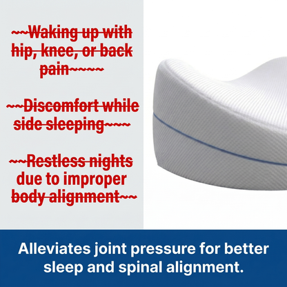 YeezLab™ Orthopedic Knee Pillow for Side Sleepers