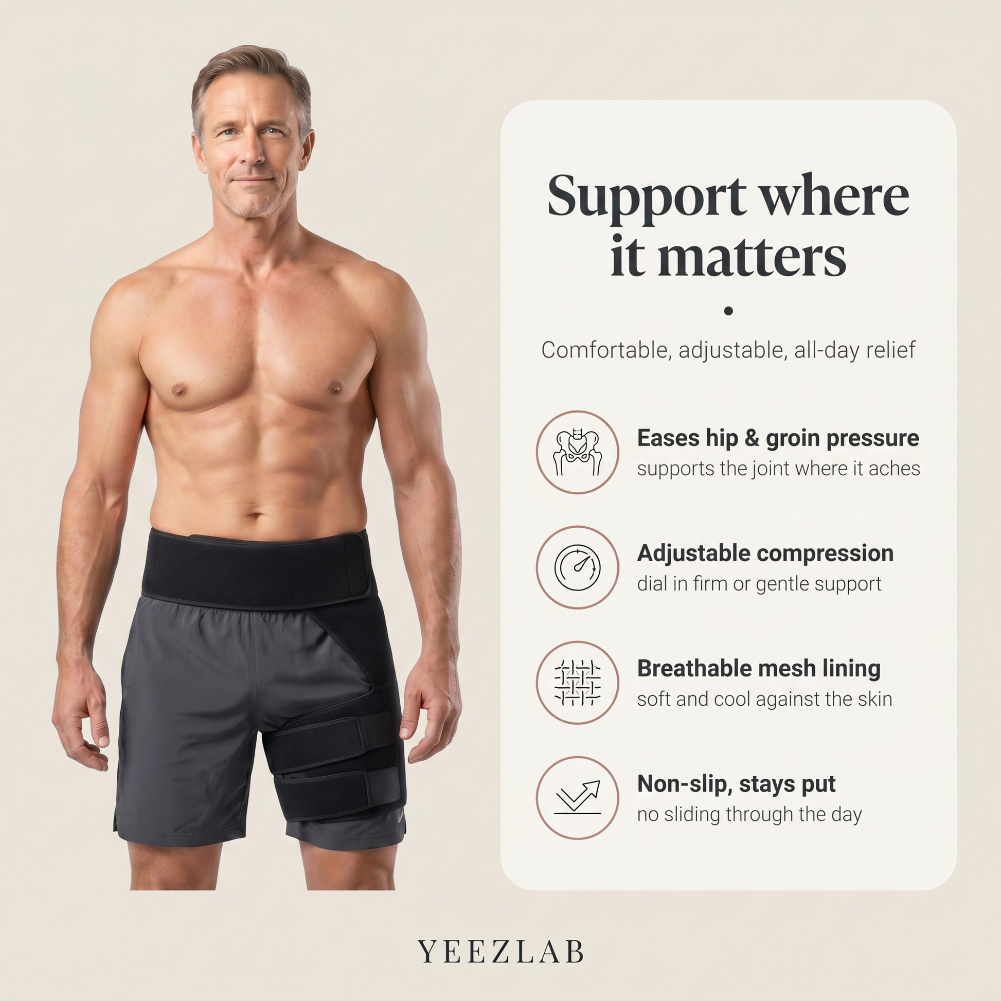 Support where it matters