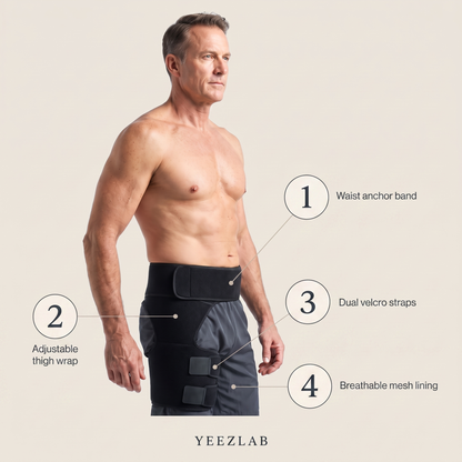 Hip brace features