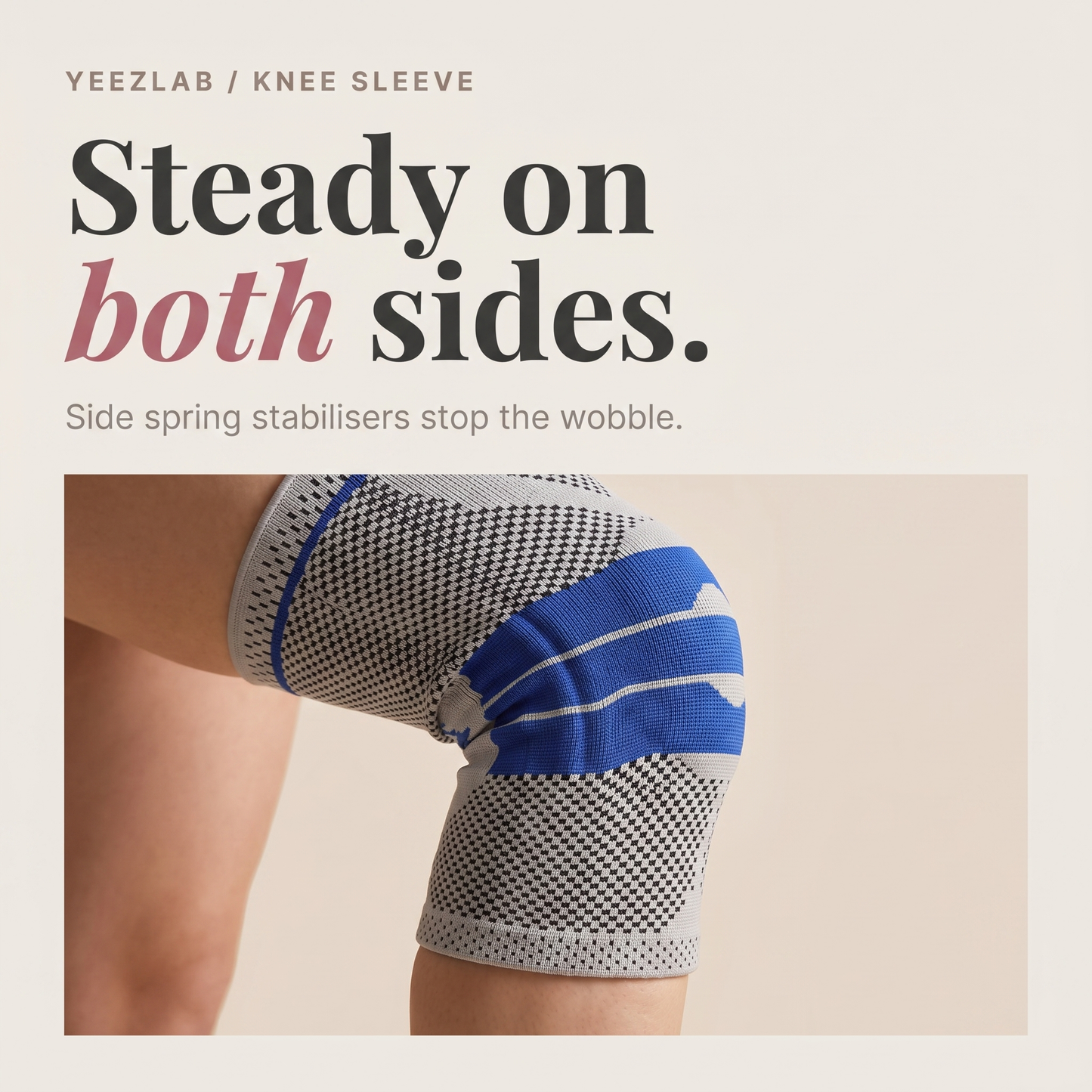 YeezLab™ Knee Compression Sleeve – Support and Comfort for Active Lifestyles
