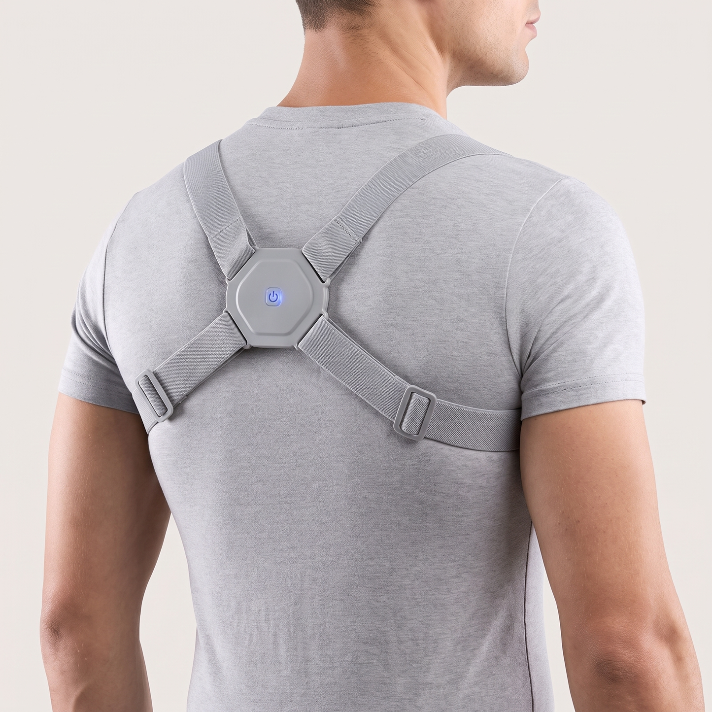 YeezLab™ Vibrating Upper Back Posture Corrector – Real-Time Feedback for Perfect Posture