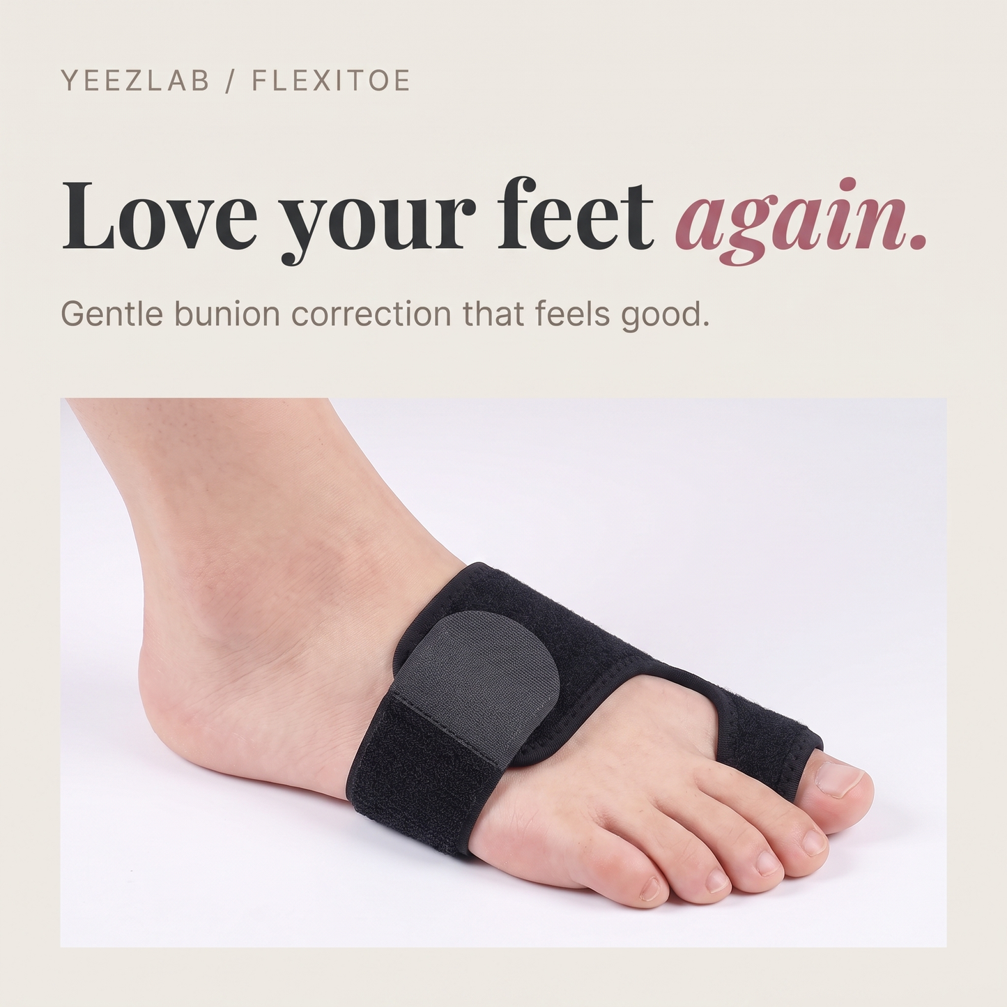 YeezLab™ – Orthopedic Bunion Splint Corrector for Big Toe Alignment