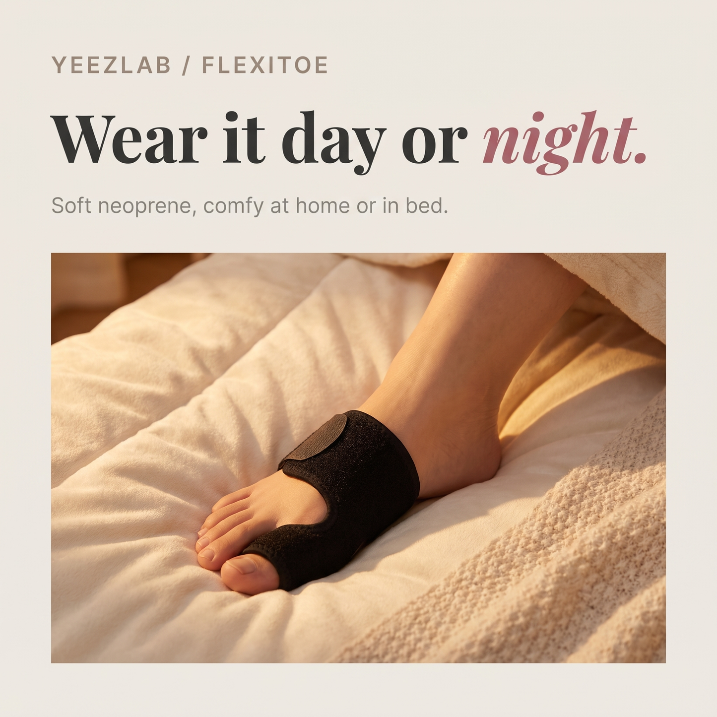 YeezLab™ – Orthopedic Bunion Splint Corrector for Big Toe Alignment