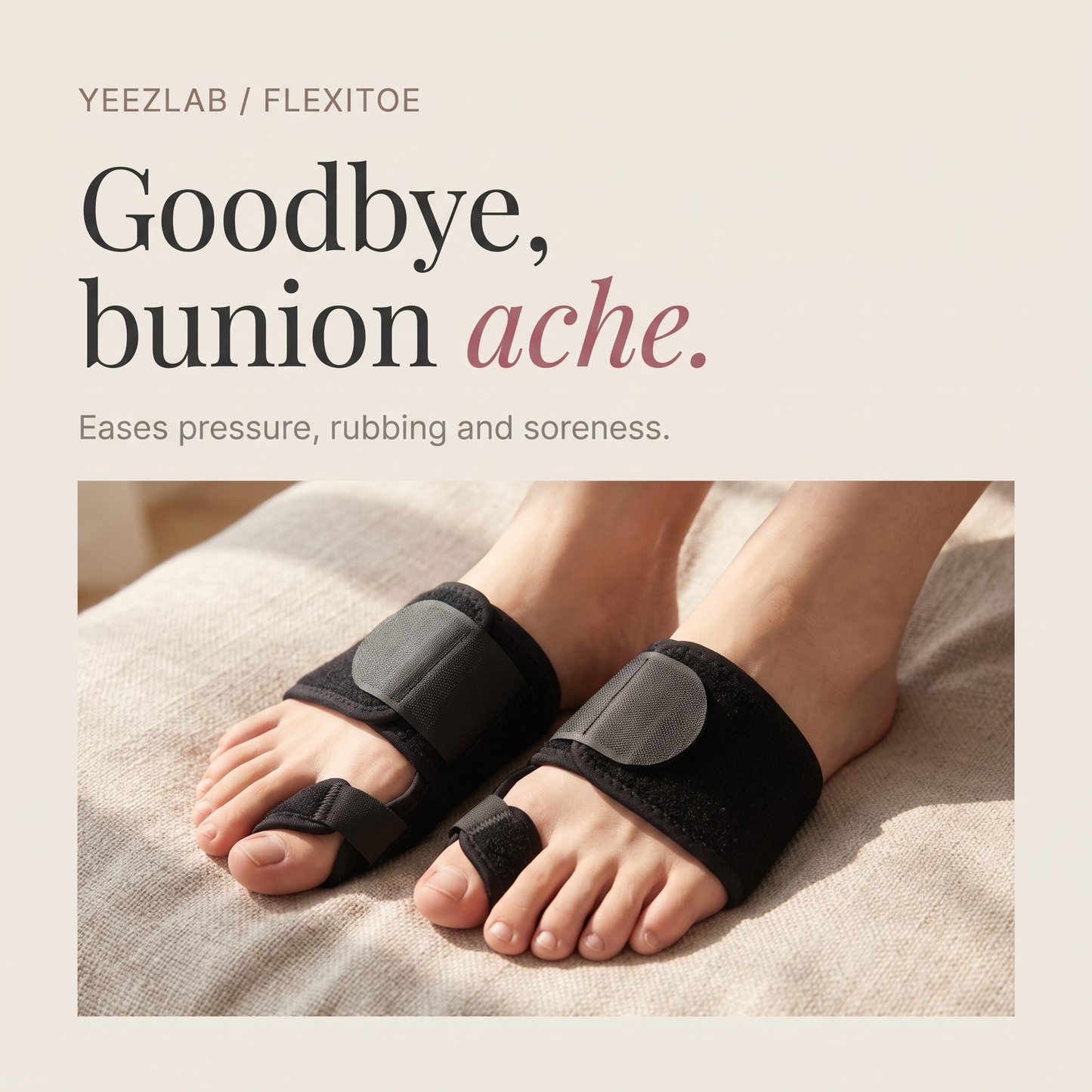 YeezLab™ – Orthopedic Bunion Splint Corrector for Big Toe Alignment