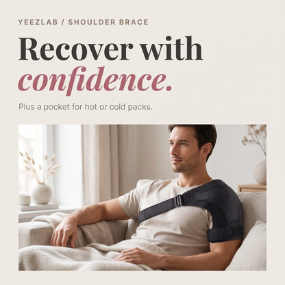 YeezLab™ Adjustable Shoulder Brace – Optimal Support for Recovery and Pain Relief