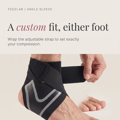 YeezLab™ Ankle Compression Sleeve – Support and Comfort for Walking and Running