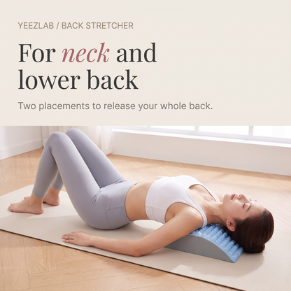 YeezLab™ Foam Neck & Back Stretcher Massager – Relieve Tension and Improve Posture
