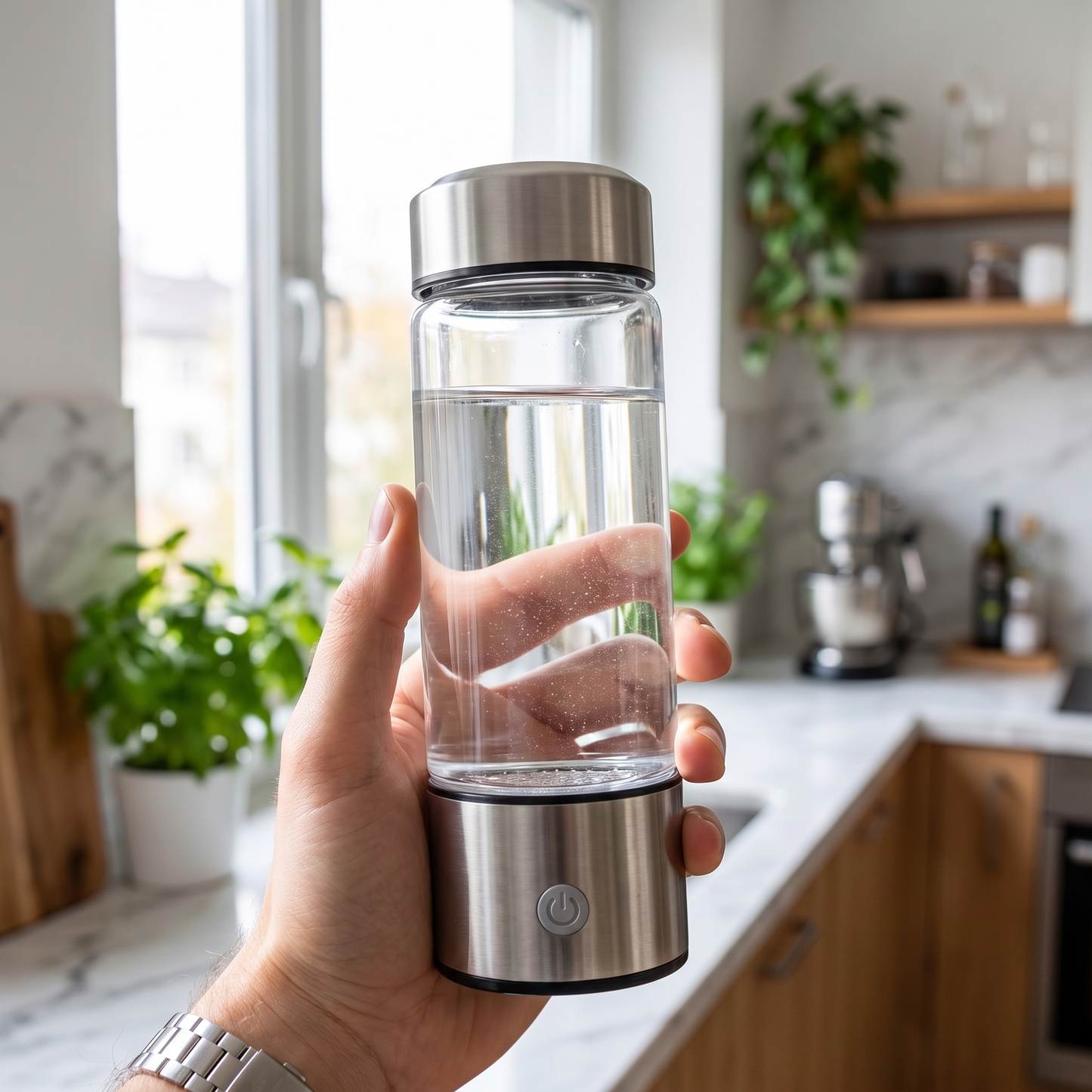 YeezLab™ Hydrogen Water Bottle – Elevate Your Hydration with Antioxidant-Rich Water