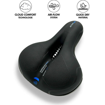 Ultra Comfort Bike Seat for Pain Free Cycling
