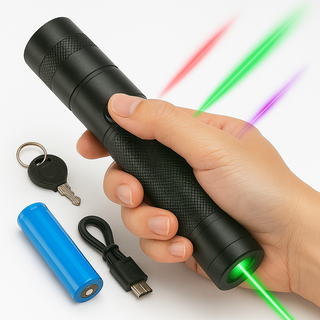 Powerful Long Distance Laser Pointer Torch
