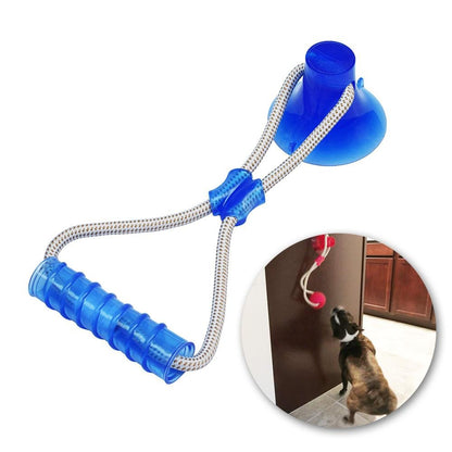 Dog Suction Tug Toy for Training, Chewing and Play