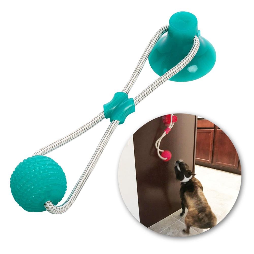 Dog Suction Tug Toy for Training, Chewing and Play