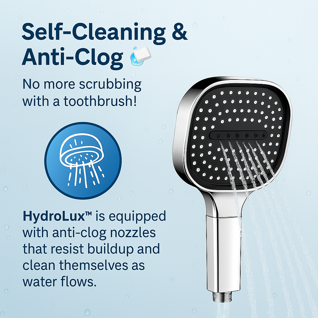 High Pressure Shower Head with Filter – Turbo Boost Showerhead for Low Water Pressure
