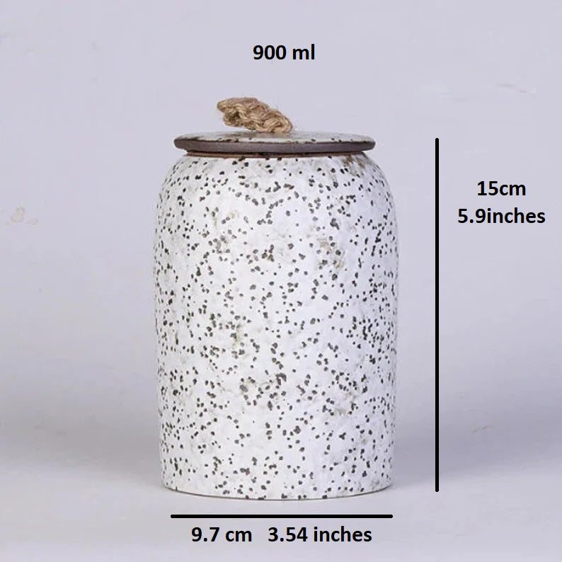 Airtight Ceramic Coffee Storage Jar