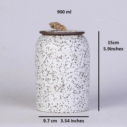 Airtight Ceramic Coffee Storage Jar