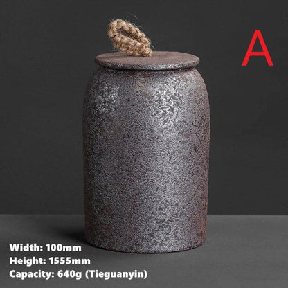 Airtight Ceramic Coffee Storage Jar