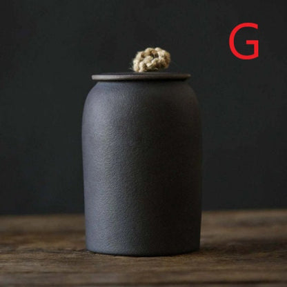 Airtight Ceramic Coffee Storage Jar