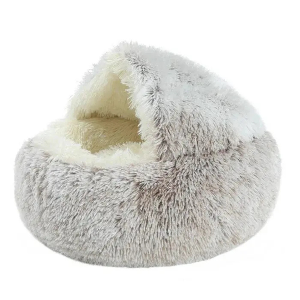 Cozy Pet Plush Dog House Bed