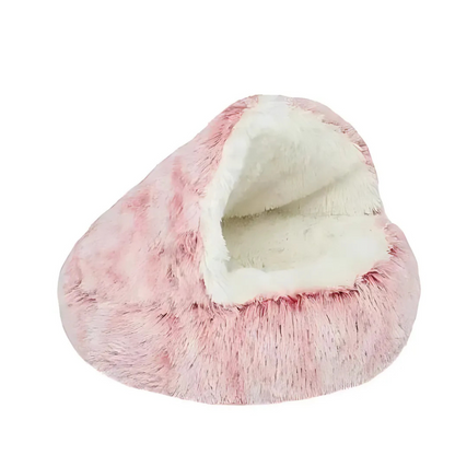Cozy Pet Plush Dog House Bed
