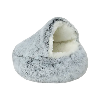 Cozy Pet Plush Dog House Bed