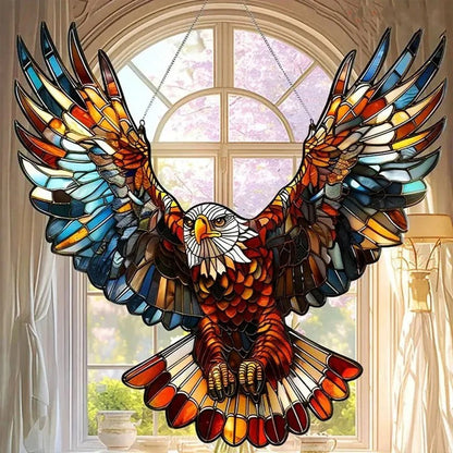 Colorful Bird Window Decoration