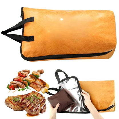 Thermal BBQ Food Resting Bag with Insulated Handle