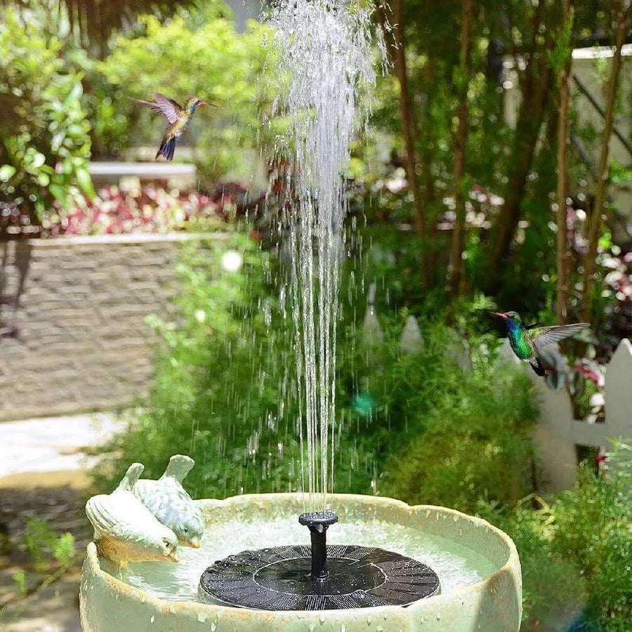Outdoor Solar Powered Water Fountain
