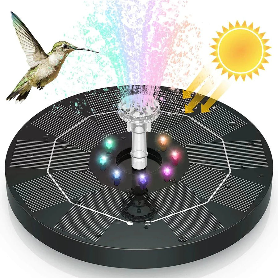 Outdoor Solar Powered Water Fountain