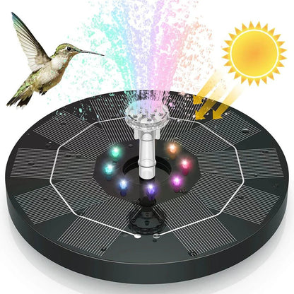Outdoor Solar Powered Water Fountain