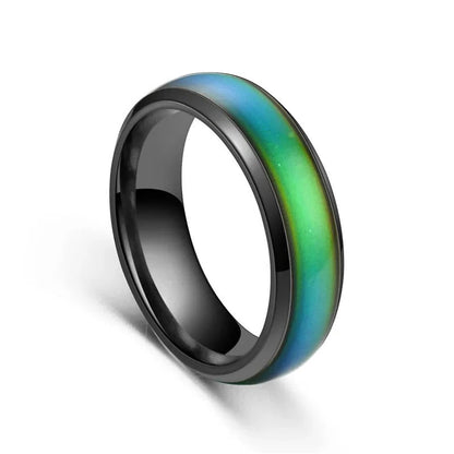 Silver Tone Adjustable Mood Ring