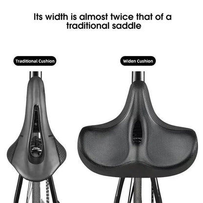 Cushioned Gel Bike Seat for Comfortable Cycling