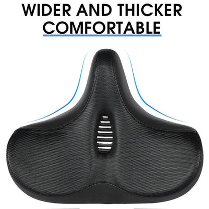 Cushioned Gel Bike Seat for Comfortable Cycling