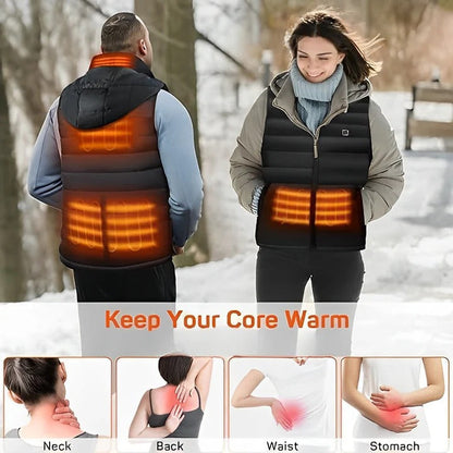 Warm Insulated Puffer Vest for Men and Women