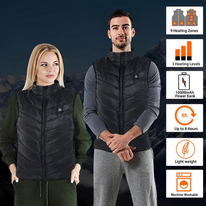 Warm Insulated Puffer Vest for Men and Women