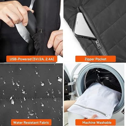 Warm Insulated Puffer Vest for Men and Women