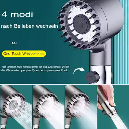 Strong Turbo Shower Head for Low Water Pressure