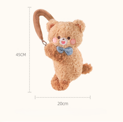Soft Teddy Bear Tissue Holder