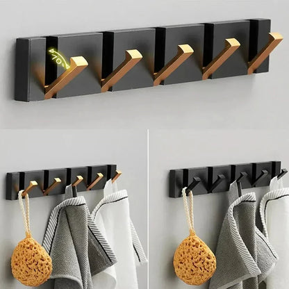 Modern Foldable Stainless Steel Wall Hook