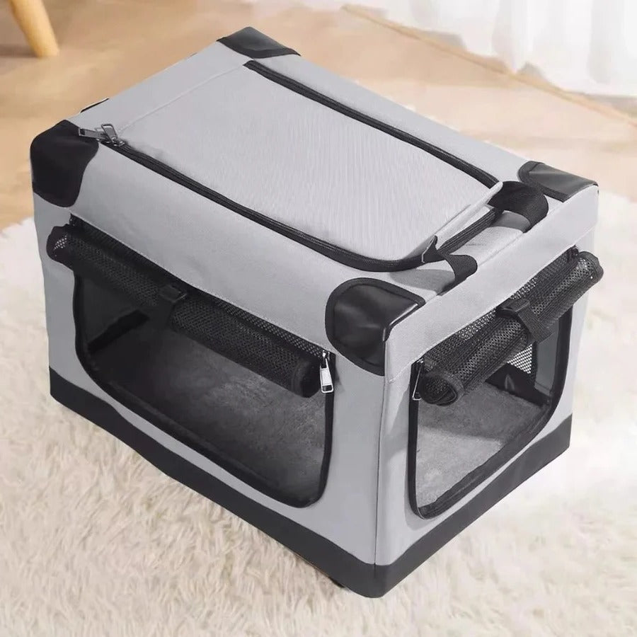Compact Collapsible Pet Dog Cage