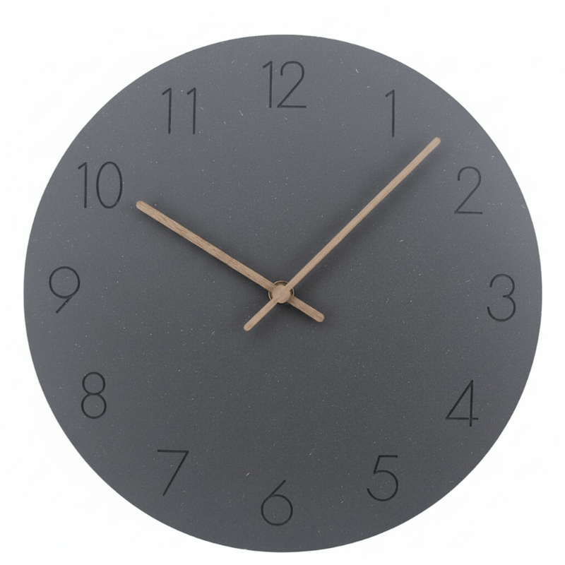 Quiet Minimalist Wall Clock for Modern Homes